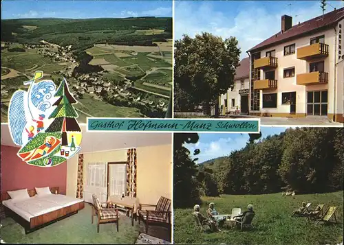 Schwollen Gasthof Hofmann Manz Kat. Schwollen