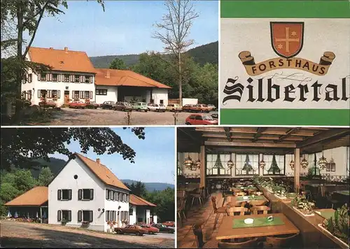 Silbertal Forsthaus Forsthaus Wappen Kat. Deidesheim