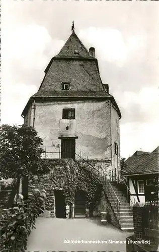 Simmern Hunsrueck Schinderhannesturm Kat. Simmern/ Hunsrueck