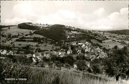 Simmern Hunsrueck Gesamtansicht Kat. Simmern/ Hunsrueck