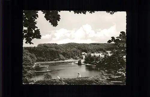 Simmern Hunsrueck Schwimmbad Kat. Simmern/ Hunsrueck