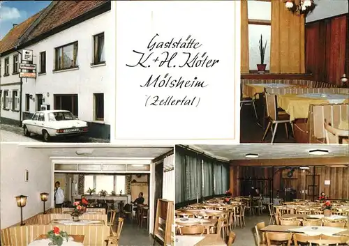 Moelsheim Gaststaette K.+H. Kloeter Kat. Moelsheim
