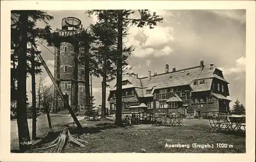 Auersberg Wildenthal Berghotel Auersberg  Kat. Eibenstock