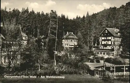 Georgenthal Gotha Am Waldsaumweg Kat. Georgenthal