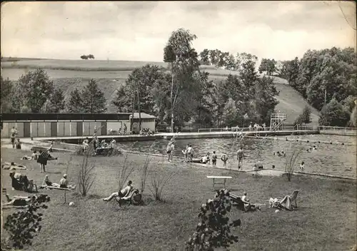 Trockenborn-Wolfersdorf Waldbad Wolfersdorf Kat. Trockenborn-Wolfersdorf