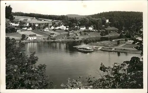 Saaldorf Bad Lobenstein Stausee Bleiloch Saaletalsperre Kat. Bad Lobenstein