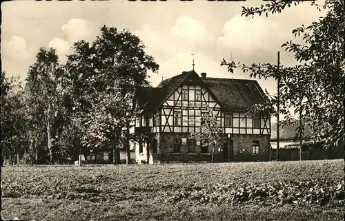 Hummelshain Gasthaus Waldschloesschen Kat. Hummelshain