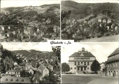 Glashuette Sachsen  Kat. Glashuette Sachsen