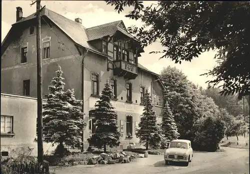 Grossschweidnitz Konsum Gasstaette zum Hoellengrund Auto Kat. Grossschweidnitz