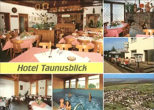 Holzhausen Haide Hotel Taunusblick Flugaufnahme Kat. Holzhausen an der Haide