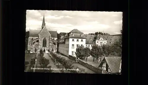 Hachenburg Zisterzienser Abtei Marienstatt Kat. Hachenburg