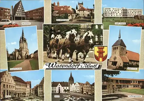 Warendorf Pferde Kirchen Kat. Warendorf