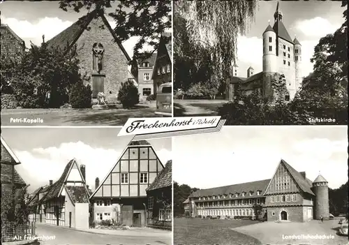 Freckenhorst Stiftskirche Landvolkshochschule Petri Kapelle Kat. Warendorf