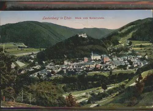 Leutenberg Thueringen Kaiserplatz / Leutenberg /Saalfeld-Rudolstadt LKR