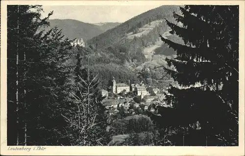 Leutenberg Thueringen Teilansicht / Leutenberg /Saalfeld-Rudolstadt LKR