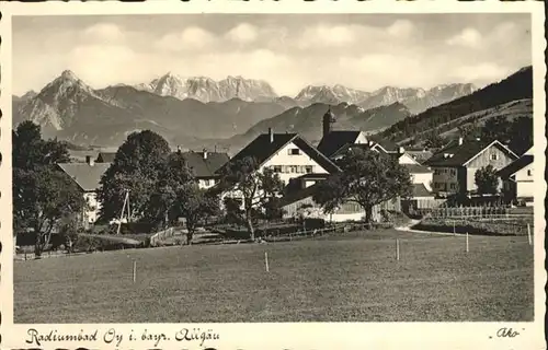 Oy-Mittelberg Radiumbad / Oy-Mittelberg /Oberallgaeu LKR