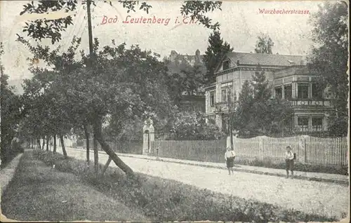 Leutenberg Thueringen Wurzbacherstrasse / Leutenberg /Saalfeld-Rudolstadt LKR