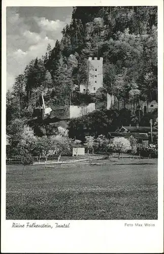 Fischbach Inn Ruine Falkenstein / Flintsbach a.Inn /Rosenheim LKR