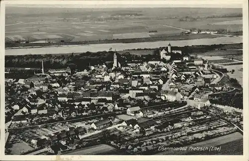 Pretzsch Elbe Eisenmoorbad Fliegeraufnahme 