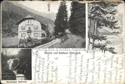 Altersbach Ortenau Pension Gasthaus Altersbach Kat. Haslach Kinzigtal