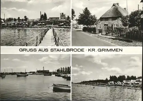 Stahlbrode Kr. Grimmen Badesee Kat. Reinberg Grimmen