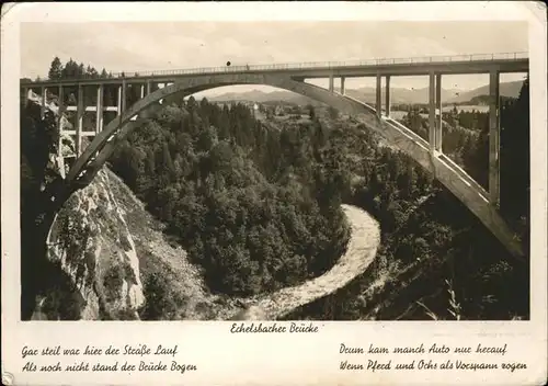 Echelsbach Bruecke Kat. Bad Bayersoien