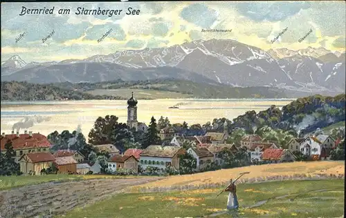 Bernried Starnberger See  Kat. Bernried