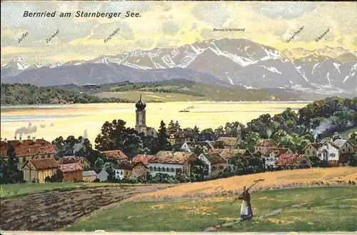 Bernried Starnberger See  Kat. Bernried