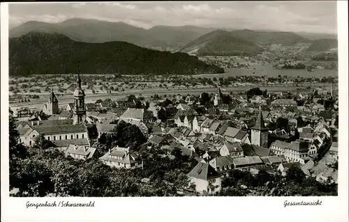 Gengenbach Gesamtlansicht Kat. Gengenbach