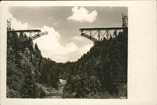 Echelsbach Ammer-Hochbruecke Kat. Bad Bayersoien