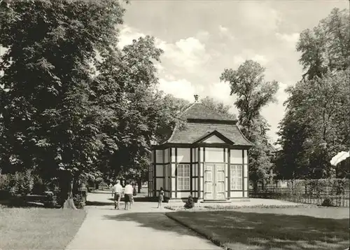 Bad Lauchstaedt Historische Kuranlage Herzogspavillon Kat. Bad Lauchstaedt