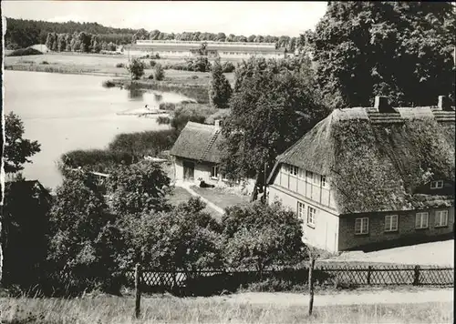 Neukloster Mecklenburg Haus mit Strohdach Kat. Neukloster Mecklenburg