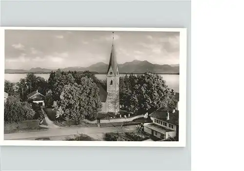 Gollenshausen Chiemsee Chiemsee Kirche Kat. Gstadt a.Chiemsee