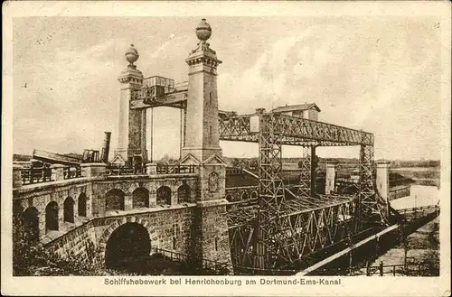 Henrichenburg Schiffshebewerk Schiffshebewerk / Waltrop /Recklinghausen LKR