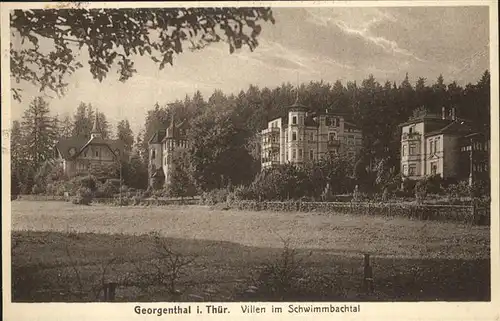 Georgenthal Gotha Villen Kat. Georgenthal