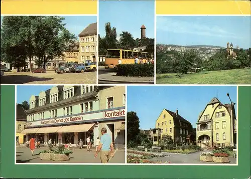 Auerbach Vogtland Altmarkt Schloss Friedensplatz Phillipp Mueller Platz Kat. Auerbach