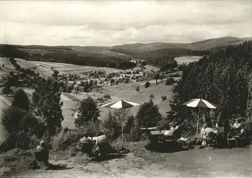 Breitenbach Eichsfeld Panorama Kat. Leinefelde-Worbis