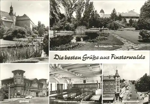 Finsterwalde Im Schlossgarten Sitzungssaal  Kat. Finsterwalde