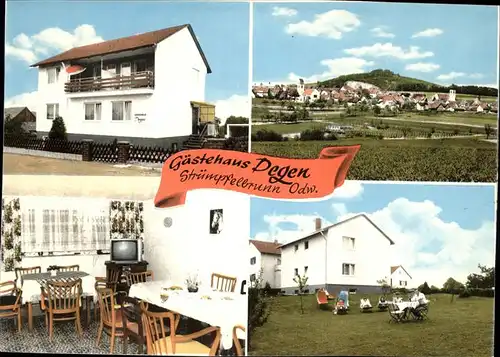 Struempfelbrunn Gaestehaus Degen Kat. Waldbrunn