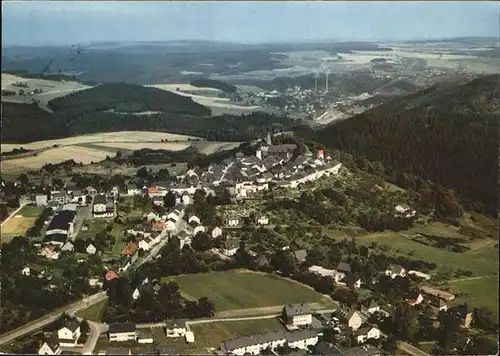 Lichtenberg Oberfranken Fliegeraufnahme Kat. Lichtenberg