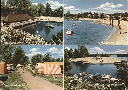 Guester Seepavillon Badestrand Yachthafen Campingplatz Kat. Guester