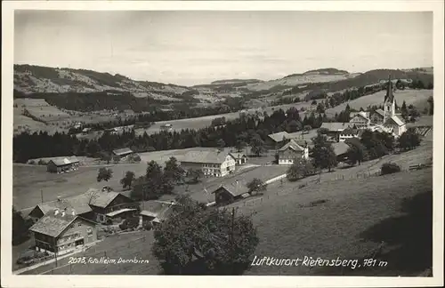 Riefensberg Teilansicht Luftkurort Riefensberg Vorarlberg Kat. Riefensberg