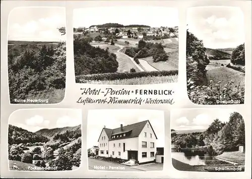 Huemmerich Westerwald Hotel Pension Fernblick / Huemmerich /Neuwied LKR
