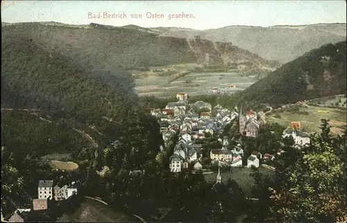 Bad Bertrich Panoramakarte Kat. Bad Bertrich