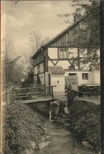 Reichenau Hartmannsdorf Reichenau Dorfpartie am Bach Kat. Hartmannsdorf Reichenau