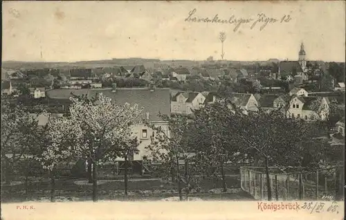 Koenigsbrueck Teilansicht Kat. Koenigsbrueck