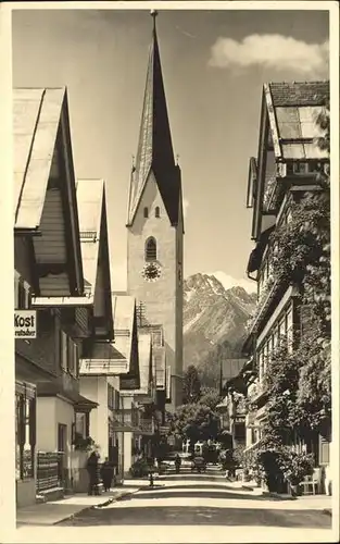 Oberstdorf Kirche Kat. Oberstdorf