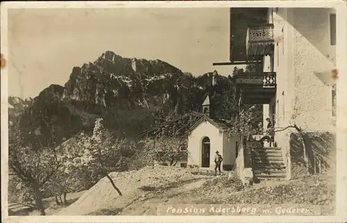 Oberstdorf Pension Adersberg mit Gederer Kat. Oberstdorf