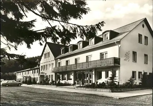 Rinsecke Waldhausrestaurant zum Freigehege Kat. Kirchhundem