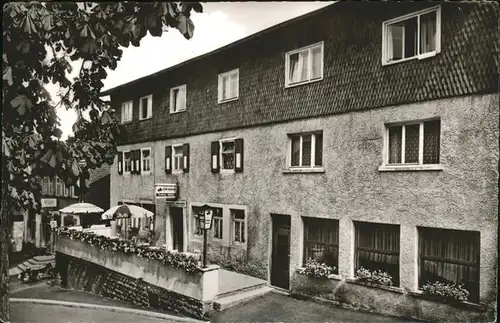 Struempfelbrunn Pension Zum Hirsch Kat. Waldbrunn